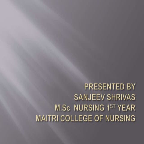 Slide disaster managment