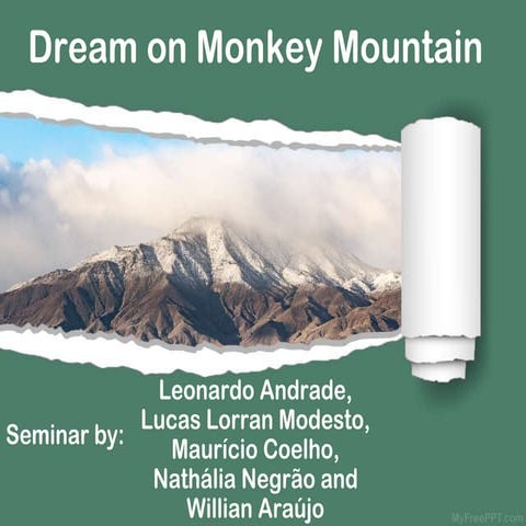 Dream on Monkey Mountain Analysis