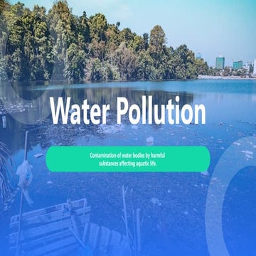 Water Pollution - save water save earth .pptx