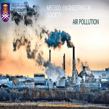Air Pollution (Sustainable Development)