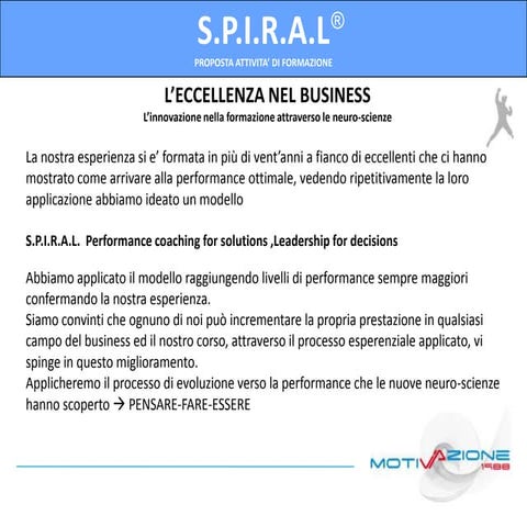 Slide Formazione Spiral
