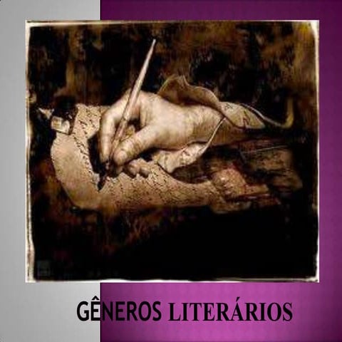 Slide generos literarios