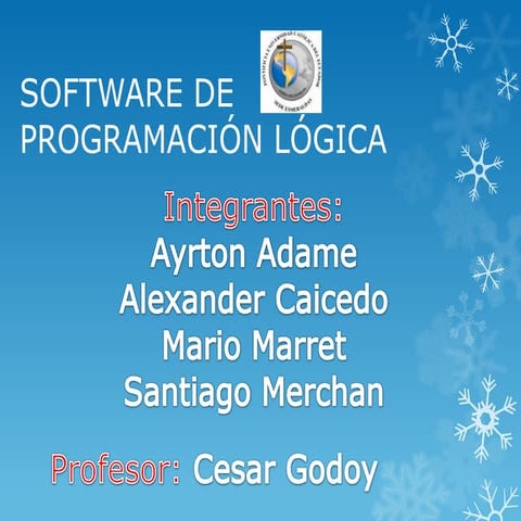 Sotfware de Programacion Lógica - CLIPS, PROLOG, LISP