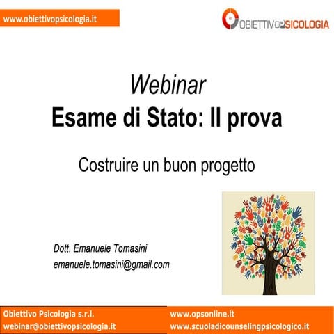 2^ Prova Esame di Stato: come impostare il progetto