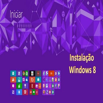 Slide instalacao windows8