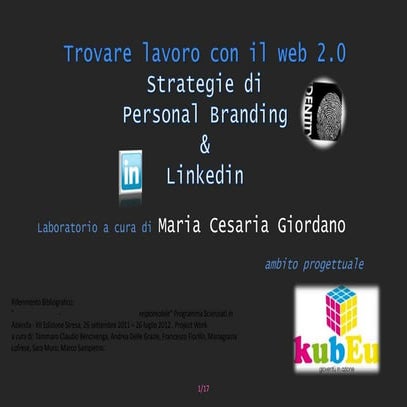 Trovare lavoro con il web 2.0