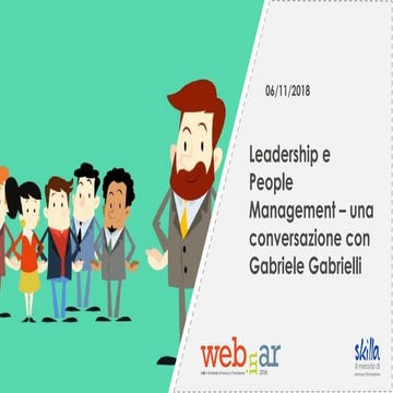 Leadership e People Management. Una conversazione con Gabriele Gabrielli