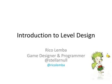 Introduction to Level Design