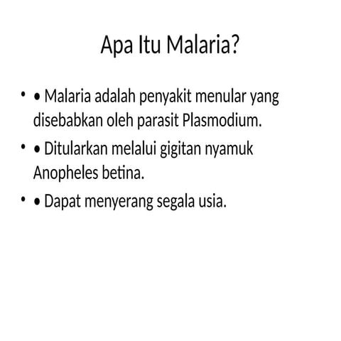 Slide Malaria Untuk Masyarakat yang simpel.pptx