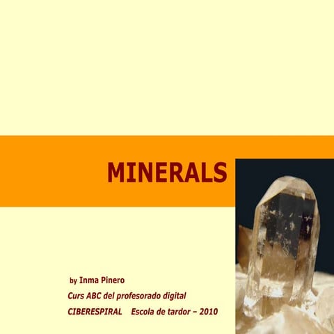 Coneixem els minerals
