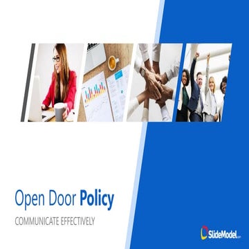 SlideModel Open Door Policy PowerPoint Templates
