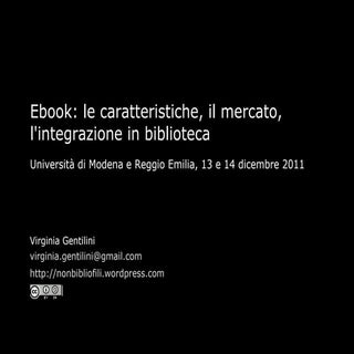 Ebook: le caratteristiche, il merca...