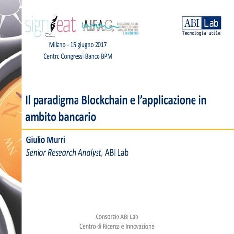 SignEAT - Evento AIFAG del 15 giugno 2017 - Intervento Giulio Murri