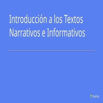 Textos informativos- Lenguaje, Grado Quinto | PPTX