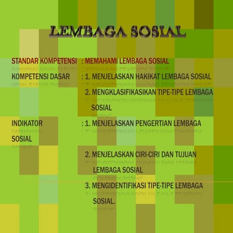 Slide pembelajaran sosiologi