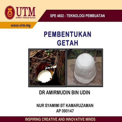 Slide pembentukan getah (rubber forming)