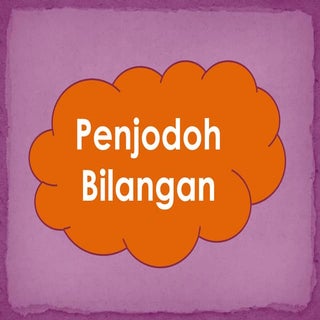 Slide penjodoh bilangan