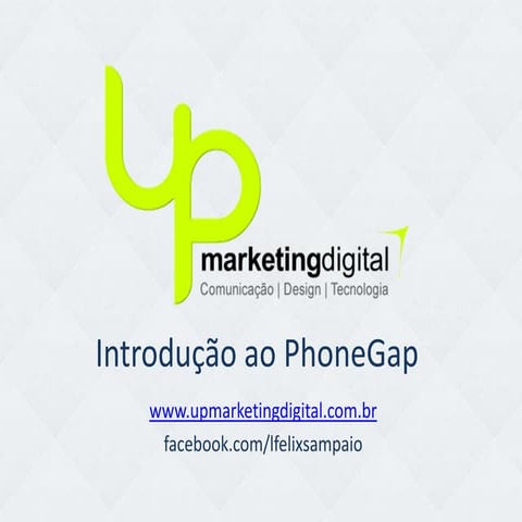 Introdução ao PhoneGap
