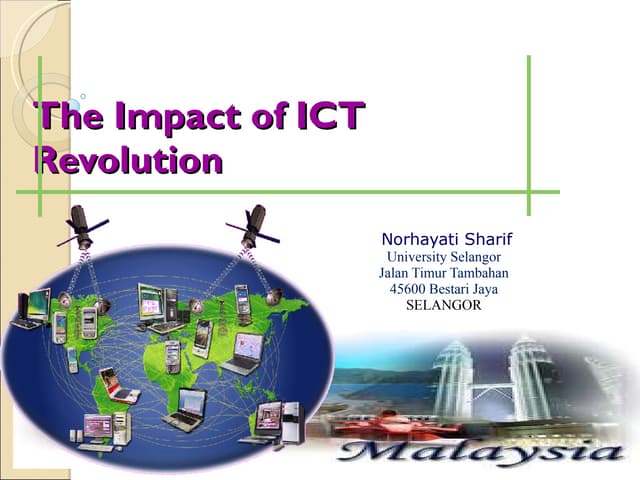 Slide presentation Norhayati sharif