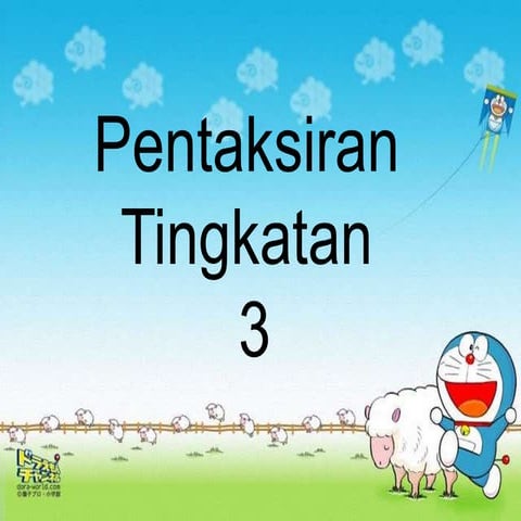 Pentaksiran Tingkatan 3 (PT3)