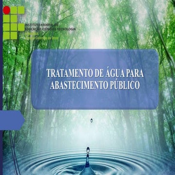quimica tratamento de agua