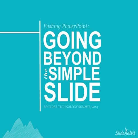 Slide rabbit pushingpowerpoint_techsummithandout