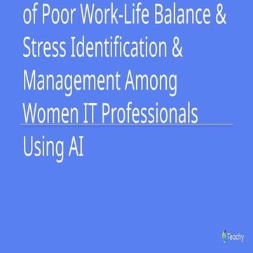 Slide_Ranking the Consequences of Poor Work-Life Balance & Stress ...