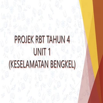Buku Panduan Pengajaran RBT Tahun 4 Semakan 2017 | PDF