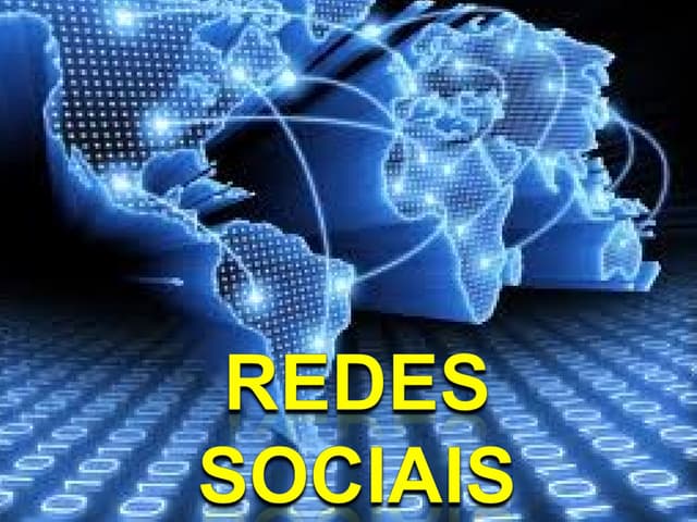 Slide redes sociais
