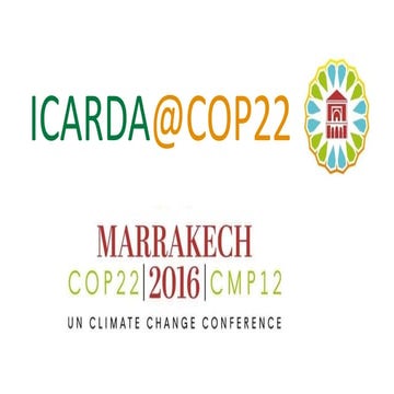 COP22 - Marrakech | PPTX