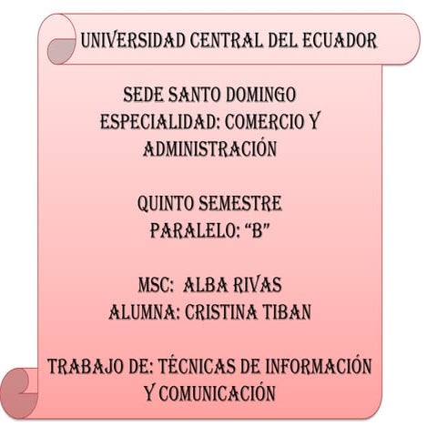 HERRAMIENTAS DE LA WEB 2.0 PARA CREAR Y PUBLICAR ARCHIVOS | PPTX