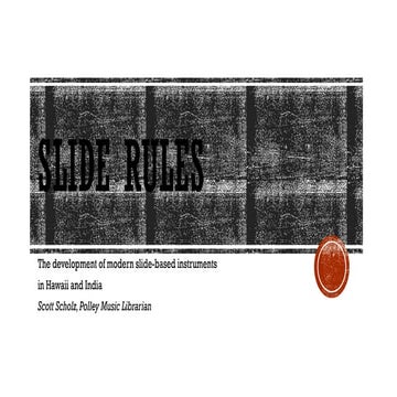 Slide rules: The development of modern slide-based instruments.pptx
