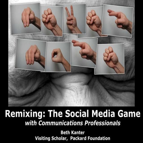 Remixing Social Media Strategy Game