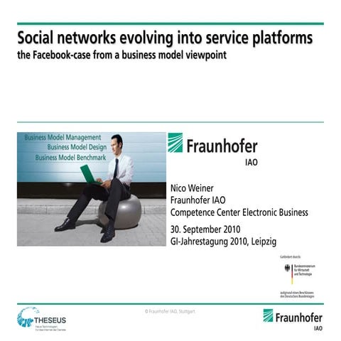 Social networks evolving into service platforms - the Facebook-case from a bu...