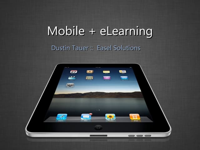 eLearning and Mobile