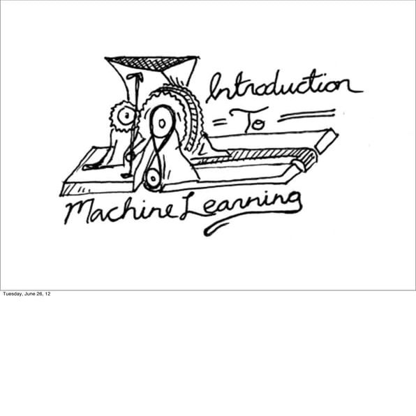 Introduction to Machine Learning