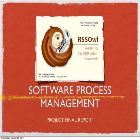  RSSOwl - Open source contribution report