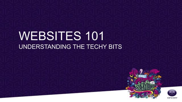Basic Website 101