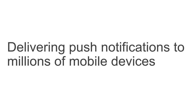 Google DevFest MN - Windows Azure Notification Hubs