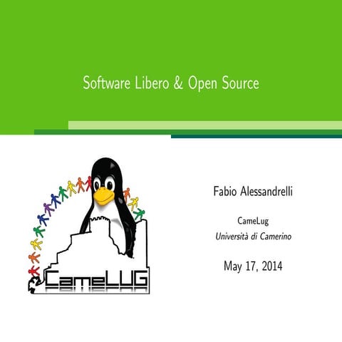 Software Libero & Open Source
