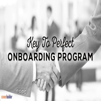 Key to Perfect On Boarding Program