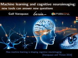 Python for brain mining: (neuro)science with state of the art machine ...