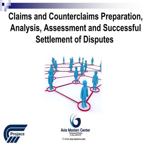 Claims and Counterclaims Preparation, Analysis, Assessment and Successful Set...