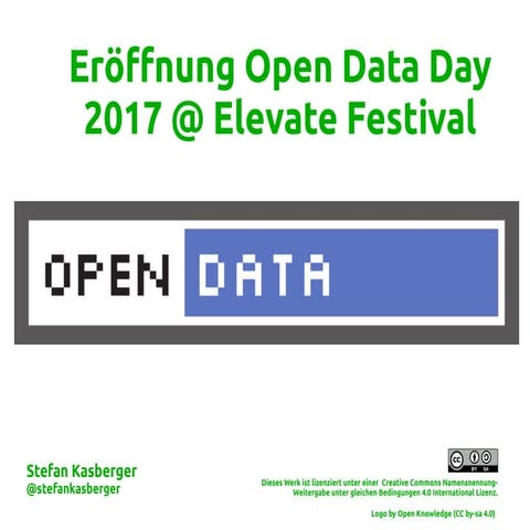Einführung Open Data