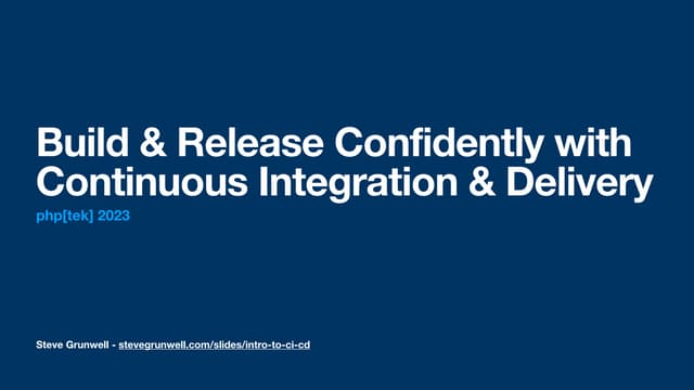 ci cd presentation What is CI/CD?Continuous Integration