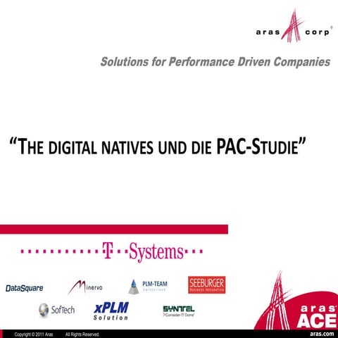 Aras PLM Software Digital Natives