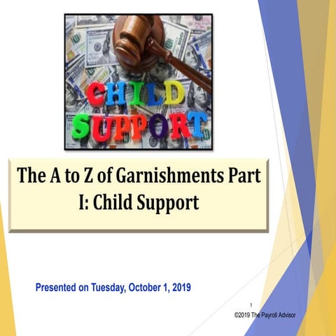 Payroll Webinar: A to Z of Garnishments Part 1