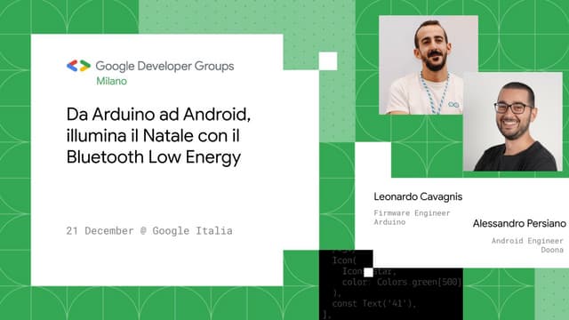 Da Arduino ad Android_ illumina il Natale con il BLE