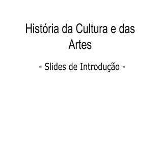 Slides de Introducao