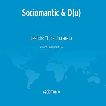 DConf 2016: Sociomantic & D by Leandro Lucarella (extended version)